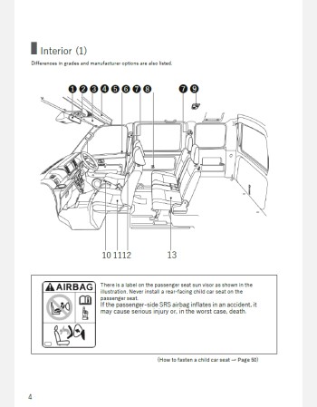 subaru sambar van 2020-2021 owners manual in english